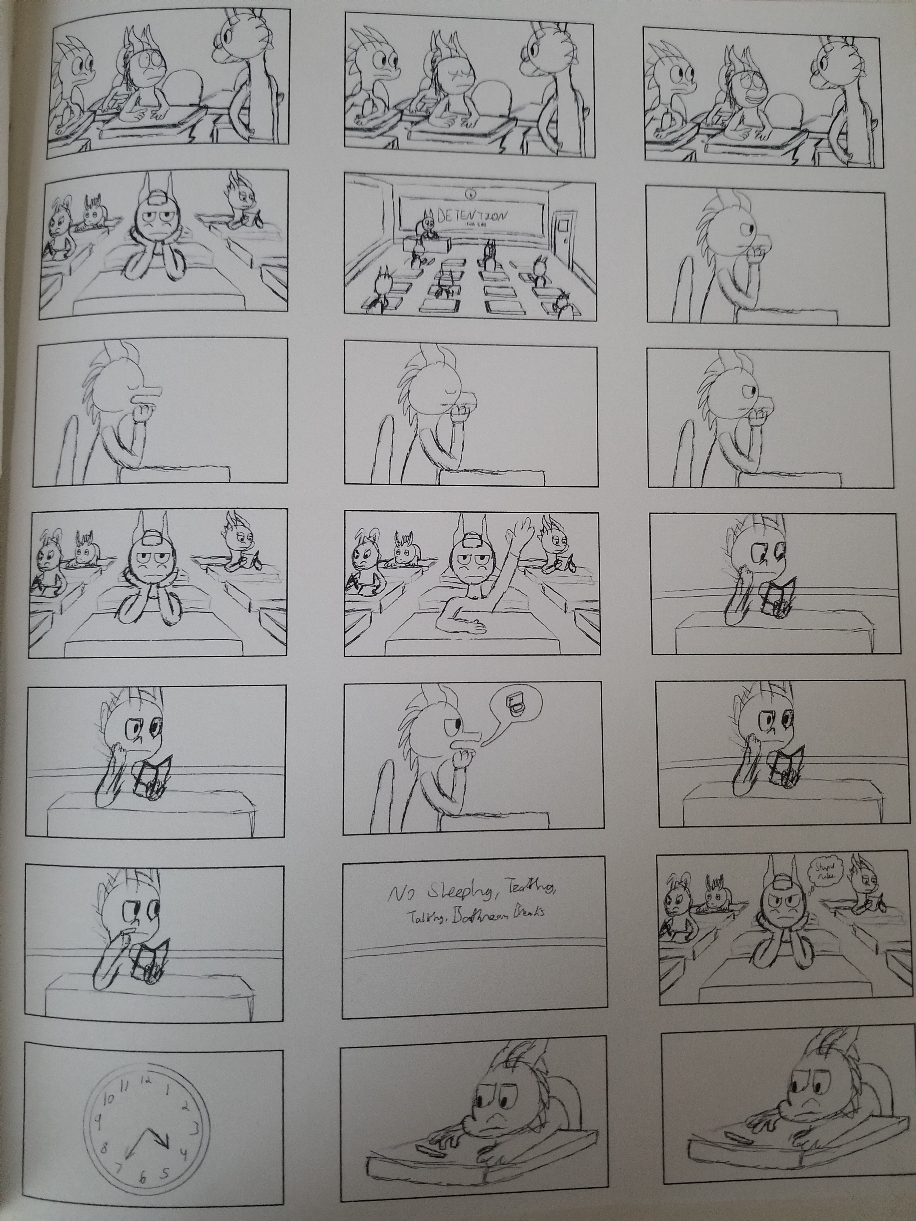 Senior Project Storyboards