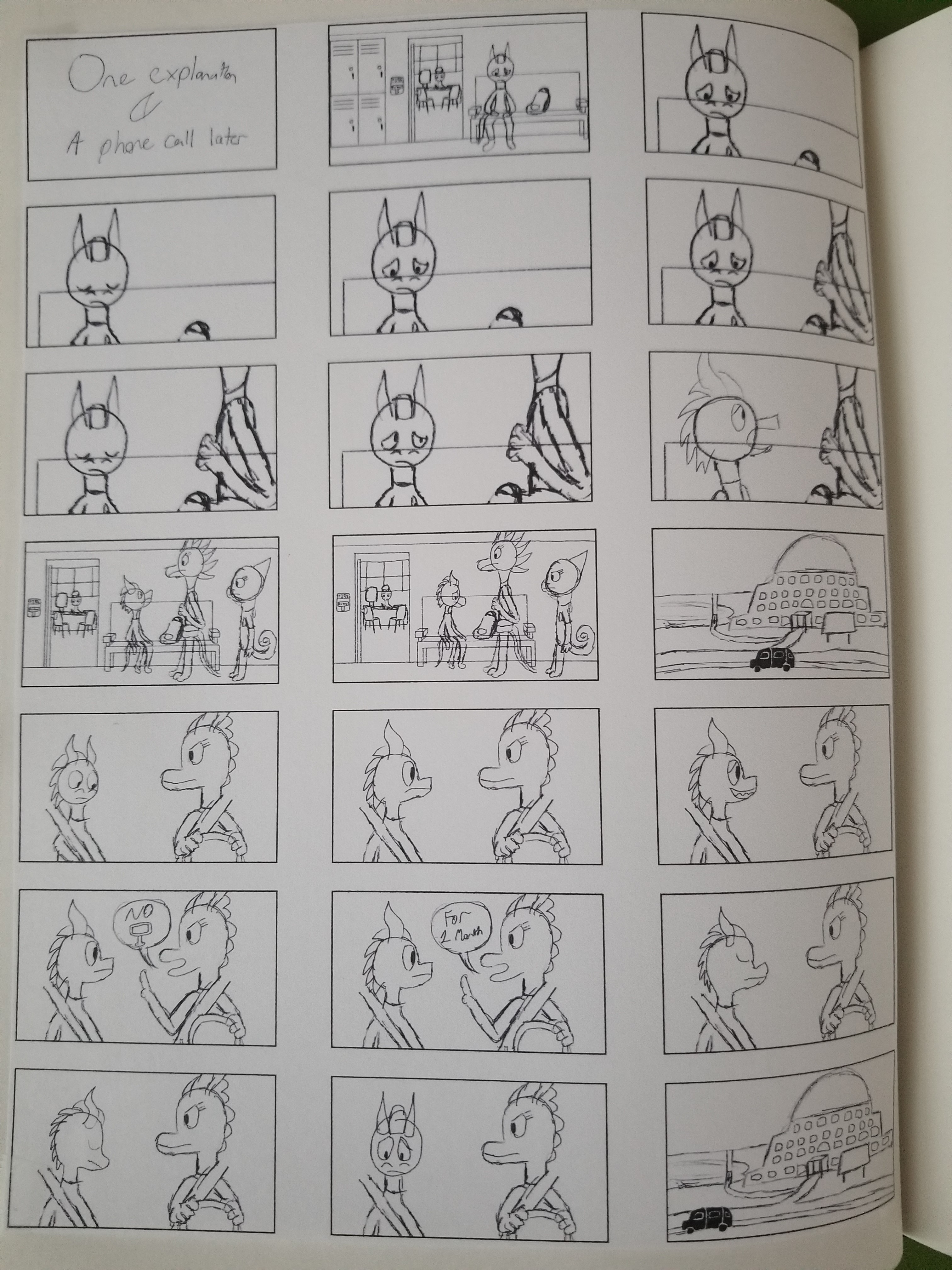 Senior Project Storyboards