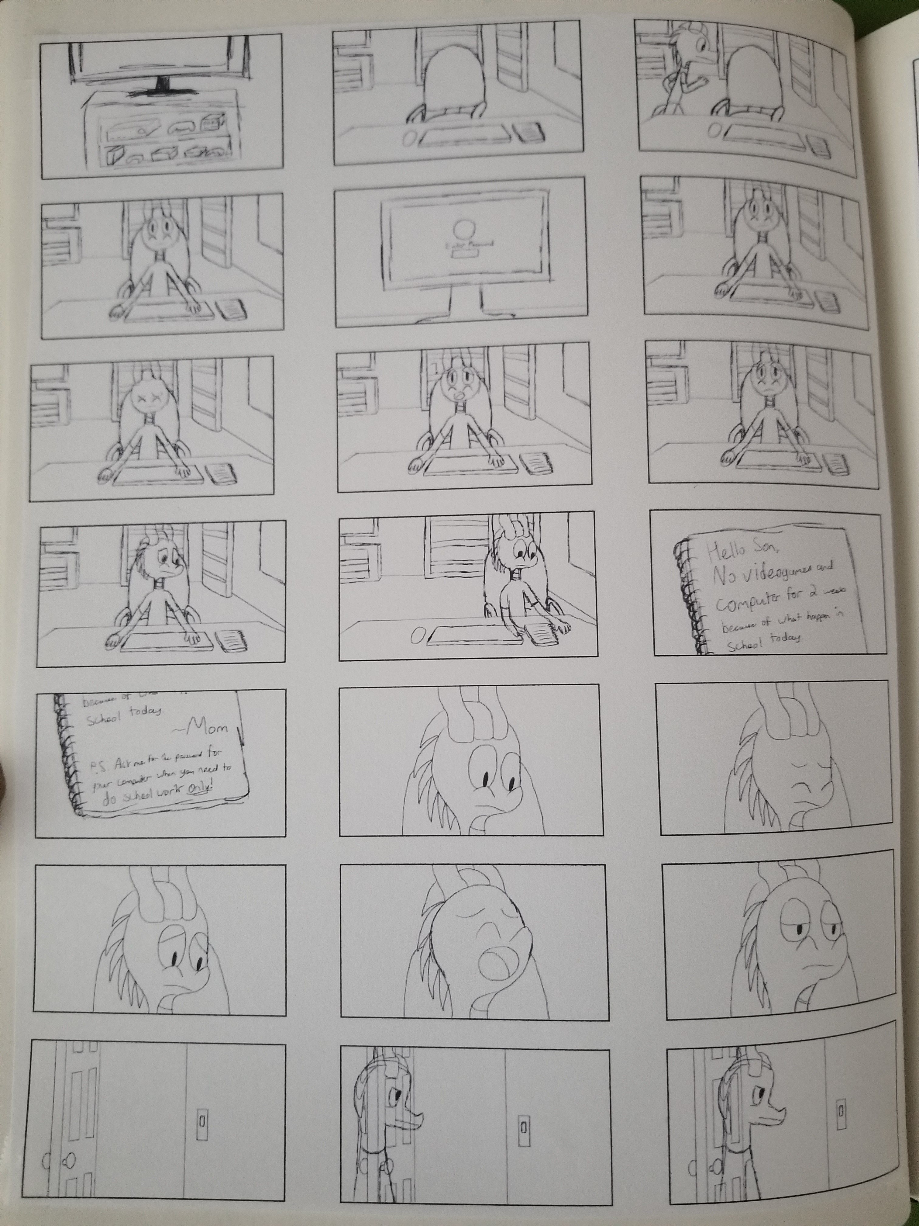 Senior Project Storyboards