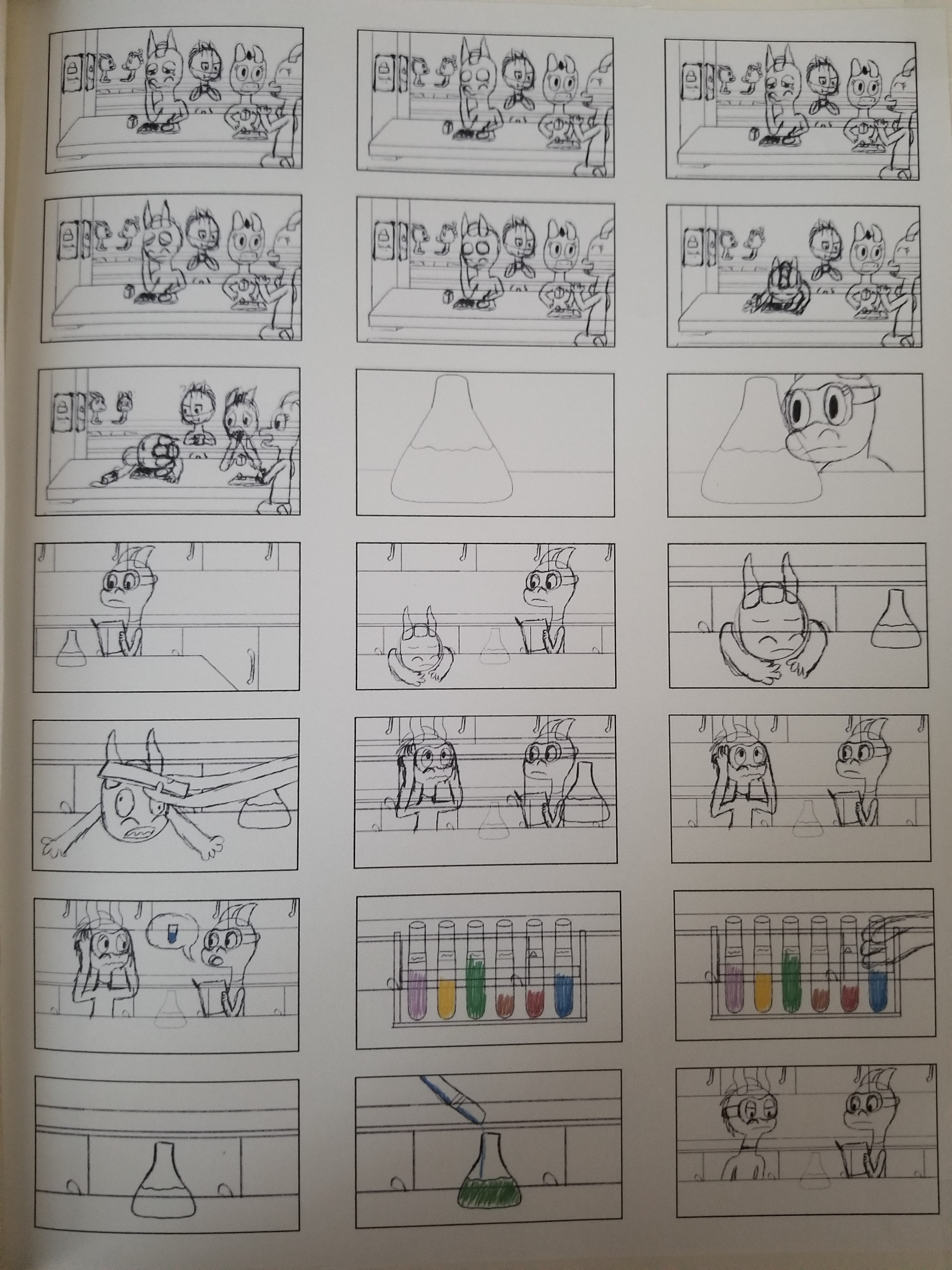 Senior Project Storyboards